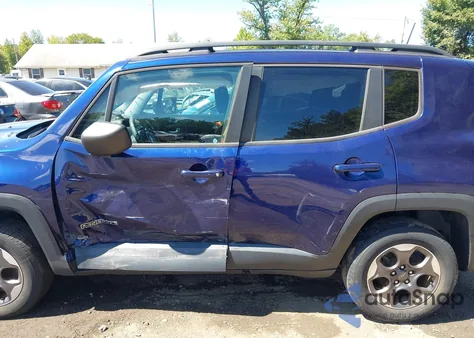 2018 Jeep Renegade Sport 4X4 z USA, uszkodzony, nr VIN ZACCJBABXJPH43167